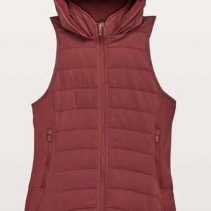 Lululemon NWT Extra Mile Vest Savannah